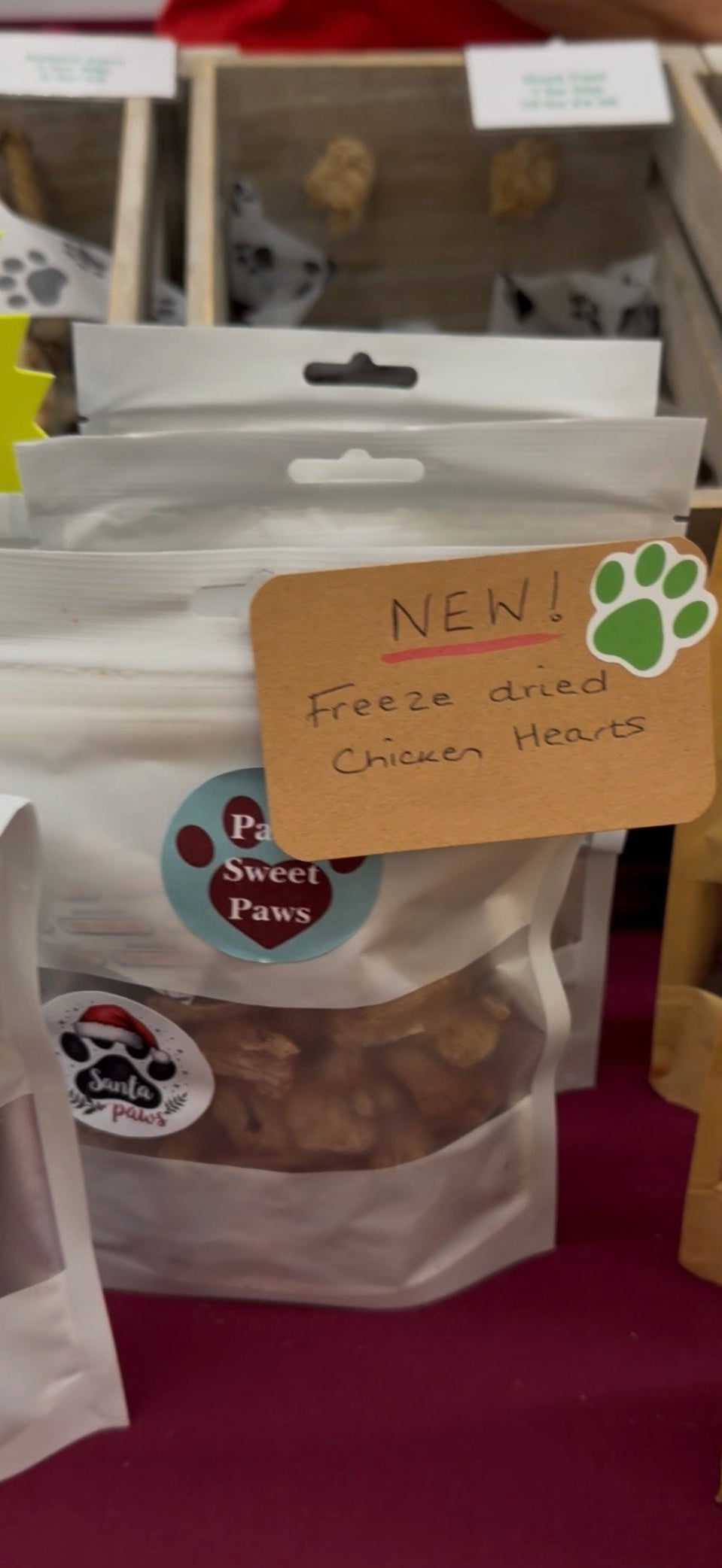 Freeze Dried Chicken Hearts