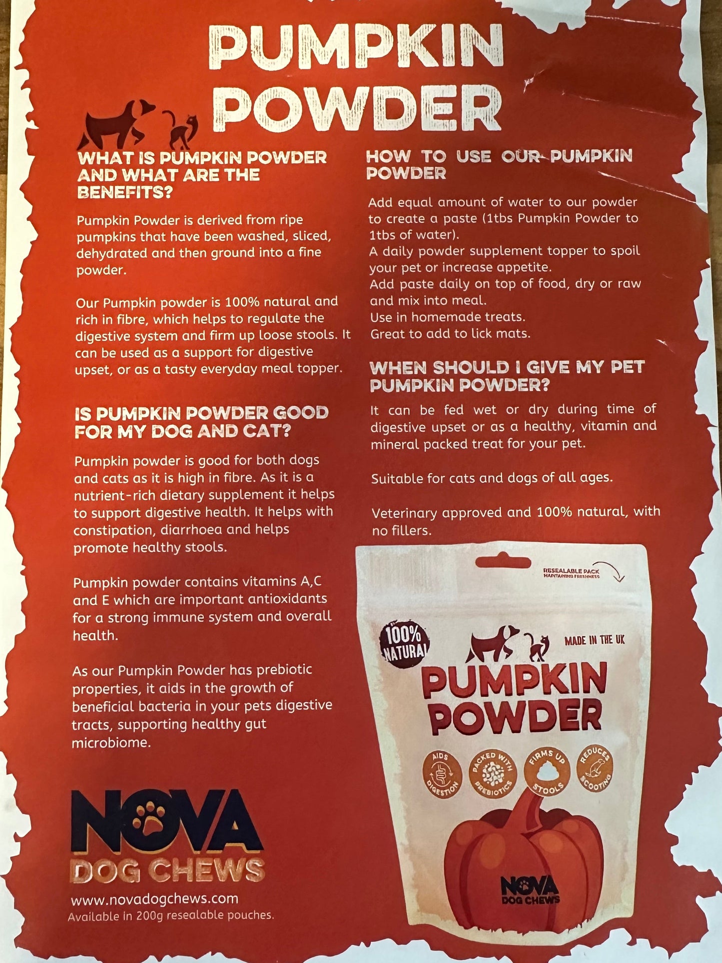Pumpkin Powder